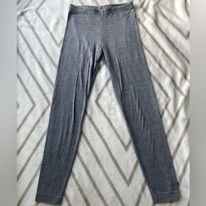 VGUC, American Apparel Women’s Classic Dark Gray Cotton Leggings Tights Size S